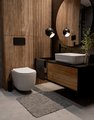 Смеситель для раковины AQUAme Siena, высокий, чёрный матовый AQM6214MB