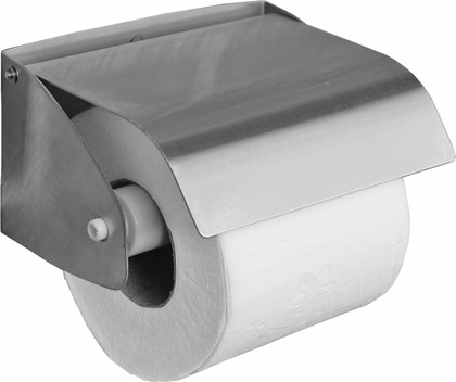 Держатель рулона туалетной бумаги Mediclinics Medisteel, с крышкой, сталь матовая AI0129CS