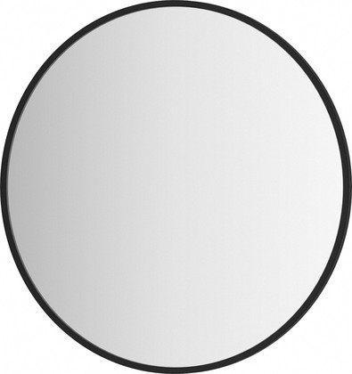 Зеркало круглое Evoform Impressive d500, в багетной раме, чёрный BY 7542