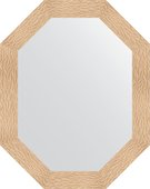 Зеркало Evoform Polygon 760x960 в багетной раме 90мм, золотые дюны BY 7180