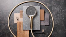 Шланг для душа Hansgrohe Designflex 1600, текстильный, шлифованная бронза 28260140
