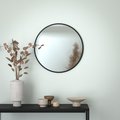 Зеркало круглое Evoform Colora d500, с чёрной окантовкой BY 0451
