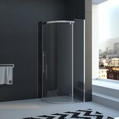 Душевой уголок Veconi Rovigo RV-06, 90x90см, прозрачное стекло, хром RV06-90PL-01-19C1
