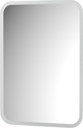Зеркало с матированием и LED-подсветкой Defesto, 21W, 50x70см, без выключателя, тёплый белый свет DF 3814