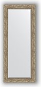 Зеркало Evoform Exclusive 600x1450 с фацетом, в багетной раме 85мм, виньетка античное серебро BY 3539