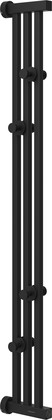 Полотенцесушитель электрический Сунержа, ЭПС Хорда 4.0, 1200x166, тёмный титан муар 15-0834-1200