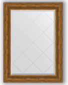 Зеркало Evoform Exclusive-G 790x1060 с гравировкой, в багетной раме 99мм, травлёная бронза BY 4204