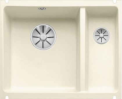 Кухонная мойка Blanco Subline 350/150-U, отводная арматура, магнолия 523742
