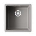 Кухонная мойка Omoikiri Kata 40-U-GR, Artgranit, серый 4993397