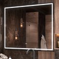 Зеркало Vigo Roberta Luxe 1200x1000 LED-подсветка, подогрев, бесконтактный выключатель, часы, диммер 296