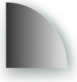 Зеркальная плитка Evoform Reflective со шлифованной кромкой, четверть круга 15х15см, серебро BY 1413