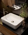 Смеситель для раковины AQUAme Siena, высокий, gun metal AQM6214GM