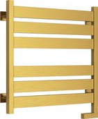 Полотенцесушитель электрический Сунержа Центурион 2.0 600x600, МЭМ правый, состаренная латунь 051-5603-6060