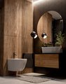 Смеситель для биде AQUAme Siena, gun metal AQM6216GM