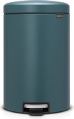 Бак для мусора Brabantia Newicon, 20л, с педалью, минерально-лазурный 115929