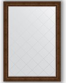 Зеркало Evoform Exclusive-G 1370x1920 с гравировкой, в багетной раме 120мм, состаренная бронза с орнаментом BY 4515