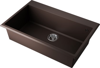Кухонная мойка Omoikiri Tedori 79-DC, Tetogranit, тёмный шоколад 4993952