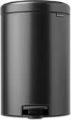 Мусорный бак с педалью Brabantia NewIcon 20л, тёмно-серый 233500