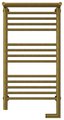 Полотенцесушитель электрический Сунержа Богема 2.0, с полкой, 800x400, МЭМ справа, состаренная бронза 05-5207-8040