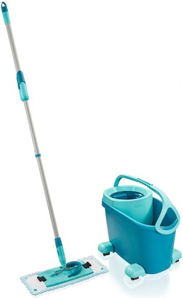 Набор для мытья полов Leifheit Clean Twist M Ergo mobile, швабра, ведро с механизмом отжима, 33 см 52121