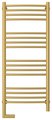Полотенцесушитель электрический Сунержа Богема 2.0, выгнутая, 1000x400, МЭМ слева, матовое золото 032-5202-1040