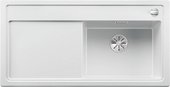 Кухонная мойка Blanco Zenar XL 6S-F, чаша справа, клапан-автомат, белый 523889
