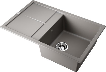 Кухонная мойка Omoikiri Sumi 79-PL с крылом, tetogranit, leningrad grey 4993552