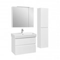 Зеркальный шкаф Roca Oleta 800, две дверки, белый матовый A857647501