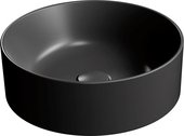 Раковина GSI Kube X d400, накладная, круглая, Ardesia matt чёрный матовый 942626