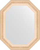 Зеркало Evoform Polygon 600x750 в багетной раме 82мм, старый гипс BY 7142