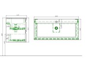 Раковина мебельная Aquatek 1000x460, белый AQ4100-00