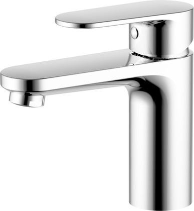 Смеситель для раковины Aquatek Ника, без донного клапана, хром AQ1810CR