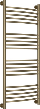 Полотенцесушитель водяной Сунержа Богема+ выгнутая 1200x500, золотой шёлк 32-0221-1250