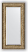 Зеркало Evoform Exclusive 600x1200 с фацетом, в багетной раме 109мм, виньетка античная бронза BY 3503