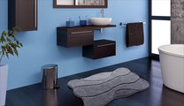 Коврик для ванной Grund Curts, 60x60см, полиакрил, серый 2570.64.001