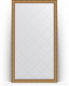 Зеркало Evoform Exclusive-G Floor 1090x1980 пристенное напольное, с гравировкой, в багетной раме 73мм, медный эльдорадо BY 6346