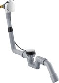 Сифон для ванны Hansgrohe Exafill S с набором для налива-слива-перелива, хром 58113000
