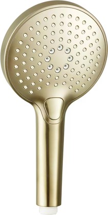 Ручной душ AQUAme 120 Select, 3 режима, золото шлифованное AQM8510BG