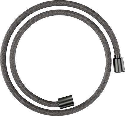 Шланг для душа Hansgrohe Designflex 1250, текстильный, шлифованный чёрный хром 28220340