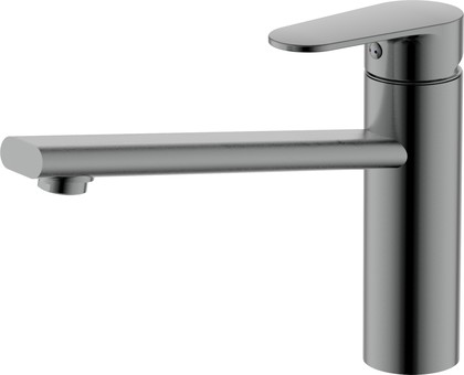 Смеситель для кухни Aquatek Ника, оружейная сталь AQ1880BGM