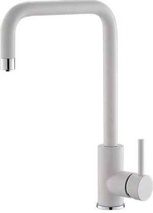 Смеситель для кухни Alveus Dual 370, с подключением фильтрованной воды, белый матовый 1139810