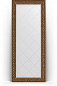 Зеркало Evoform Exclusive-G Floor 850x2050 пристенное напольное, с гравировкой, в багетной раме 109мм, виньетка состаренная бронза BY 6337