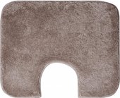 Коврик с вырезом под туалет 60x50см серо-коричневый Grund COMFORT WC 2399.06.4298