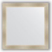 Зеркало Evoform Definite 640x640 в багетной раме 59мм, травлёное серебро BY 0615