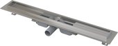 Душевой лоток Alcadrain Professional Low, 550мм, с порогами для решётки, нержавеющая сталь APZ106-550