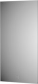 Зеркало с фацетом Defesto Glow 50x100, LED подсветка, сенсорный выключатель, тёплый белый свет DF 2515S