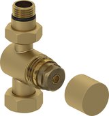 Вентиль Сунержа прямой под шестигранник G1/2"НРxG3/4"НГ, матовое золото 032-1405-1234
