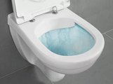 Унитаз подвесной Villeroy & Boch O.novo, безободковый, сидение Soft Close 5660HR01