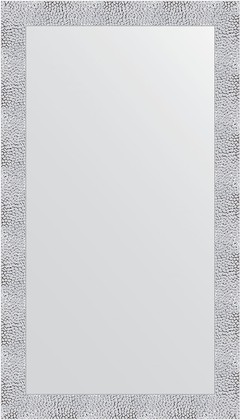 Зеркало Evoform Definite 670x1170 в багетной раме 70мм, чеканка белая BY 3656