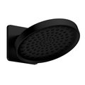Комплект для душа AQUAme, встраиваемый, смеситель, чёрный матовый AQM8402MB
